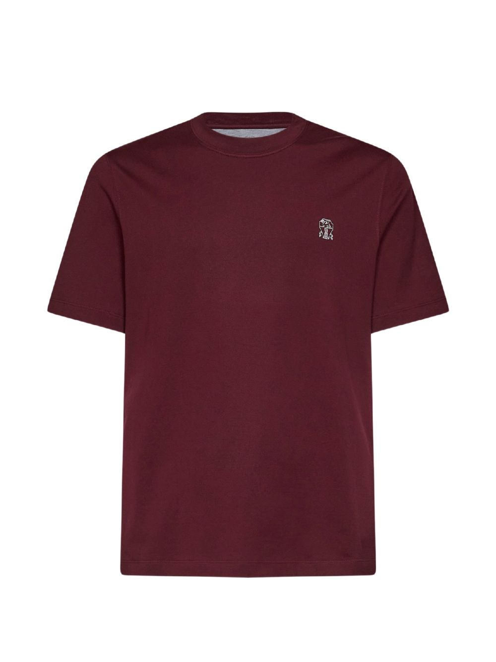 Brunello Cucinelli Men Logo Cotton T-Shirt BRUNELLO CUCINELLI