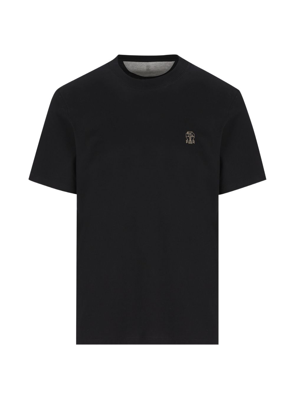 Brunello Cucinelli Men Logo Cotton T-Shirt BRUNELLO CUCINELLI