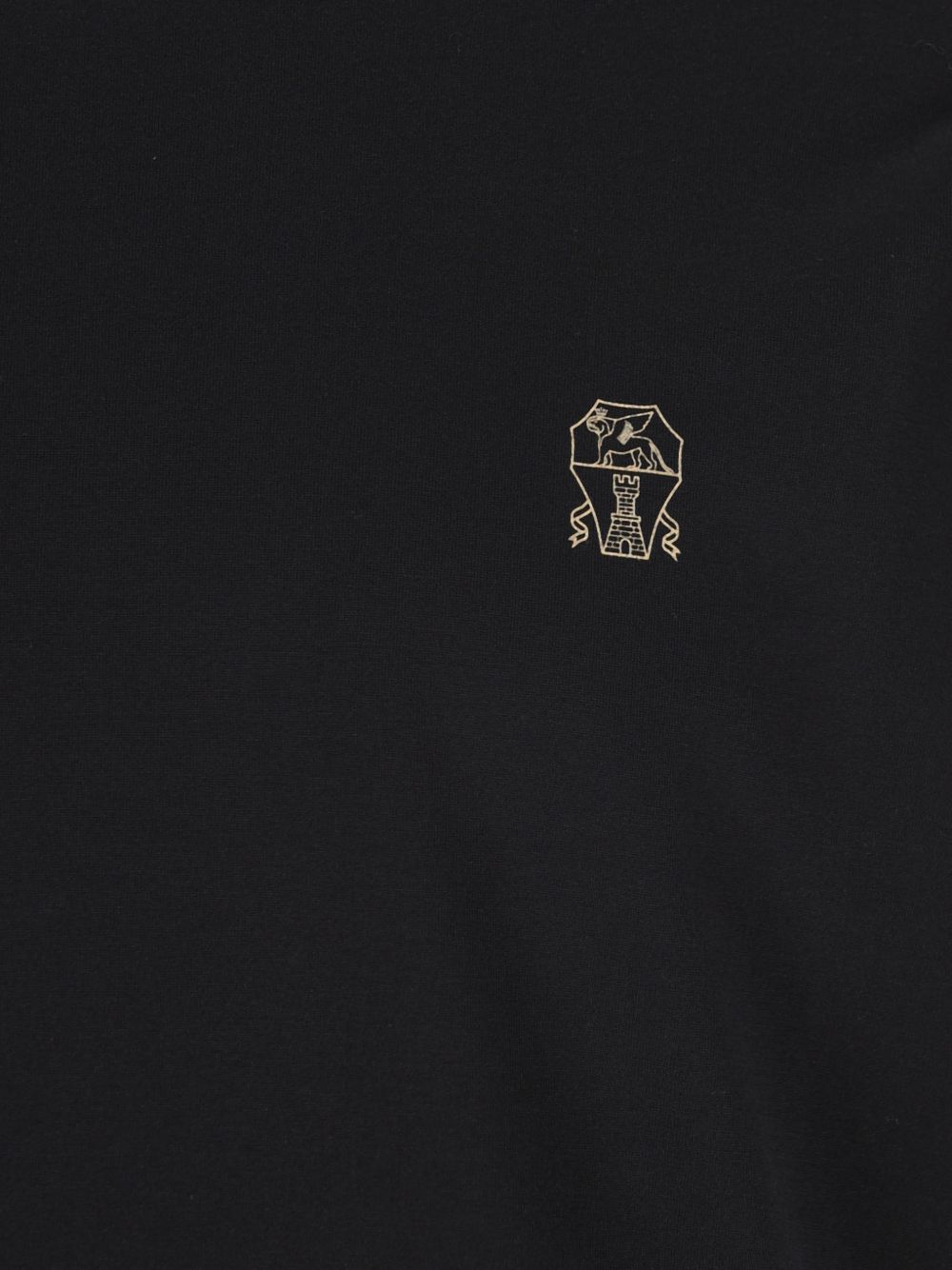 Brunello Cucinelli Men Logo Cotton T-Shirt BRUNELLO CUCINELLI