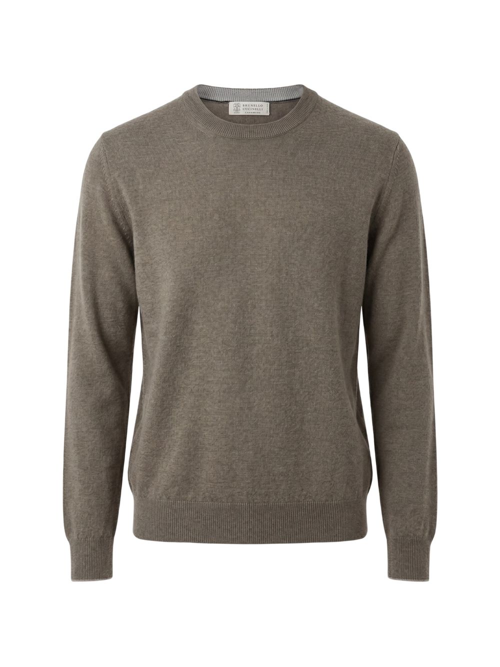 Brunello Cucinelli Men Cashmere Crewneck Sweater BRUNELLO CUCINELLI