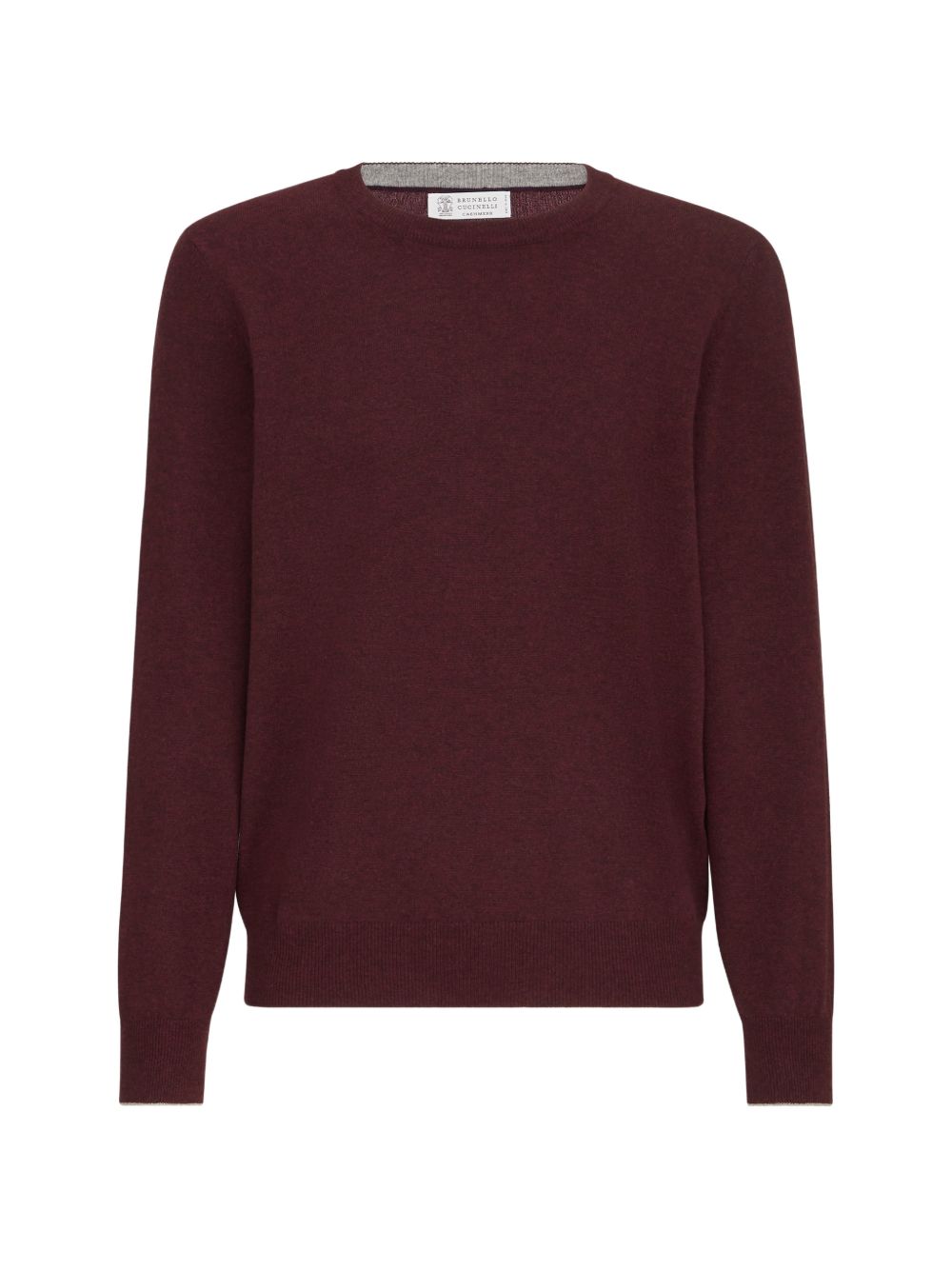 Brunello Cucinelli Men Cashmere Crewneck Sweater BRUNELLO CUCINELLI