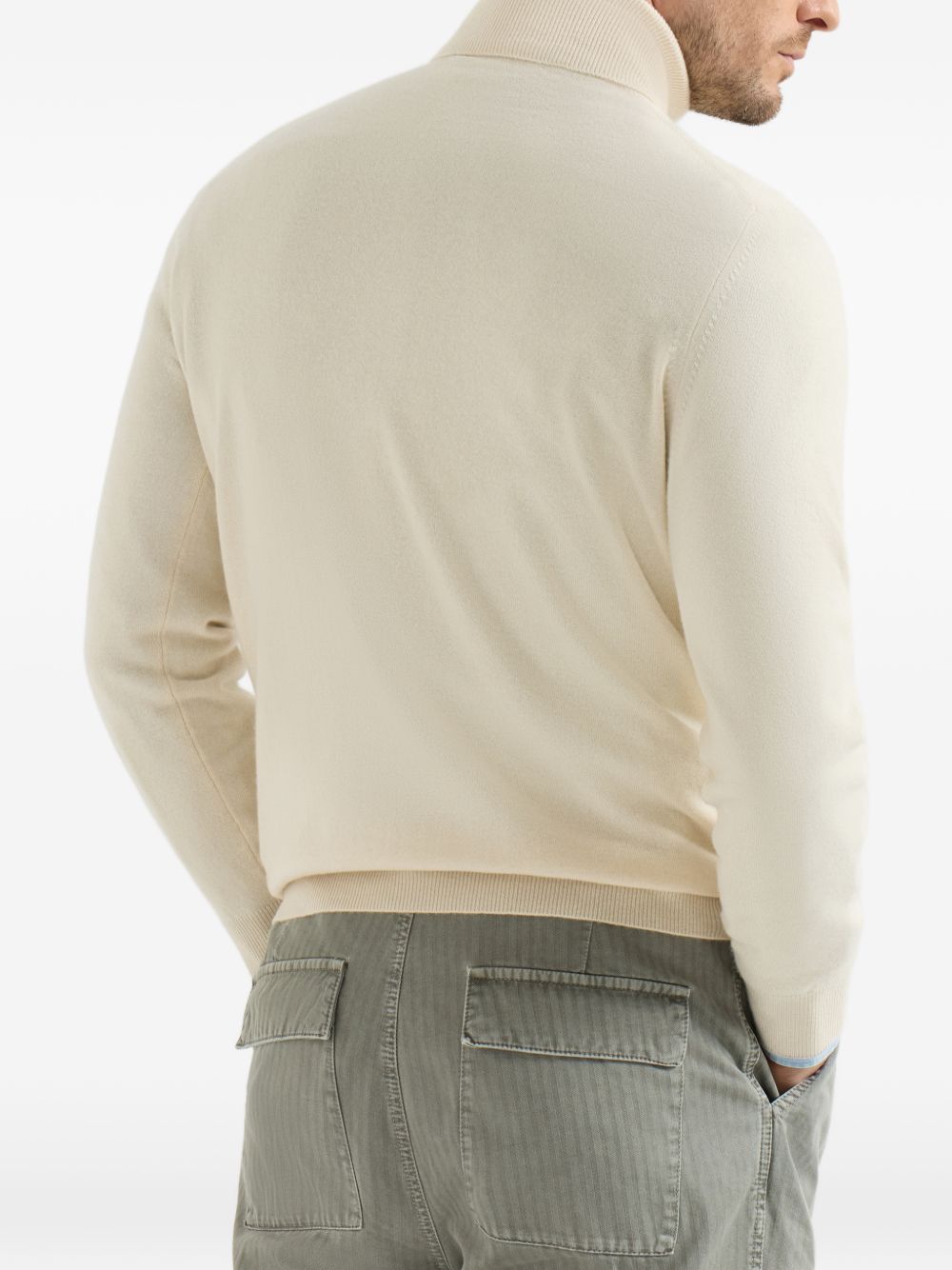 Brunello Cucinelli Men Cashmere Turtle-Neck Sweater BRUNELLO CUCINELLI
