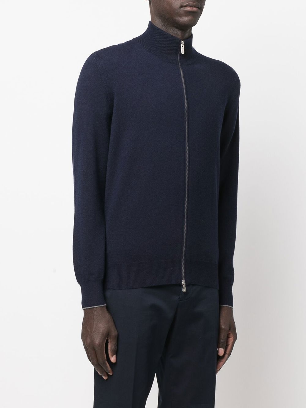 Brunello Cucinelli Men Cashmere Zipped Cardigan BRUNELLO CUCINELLI