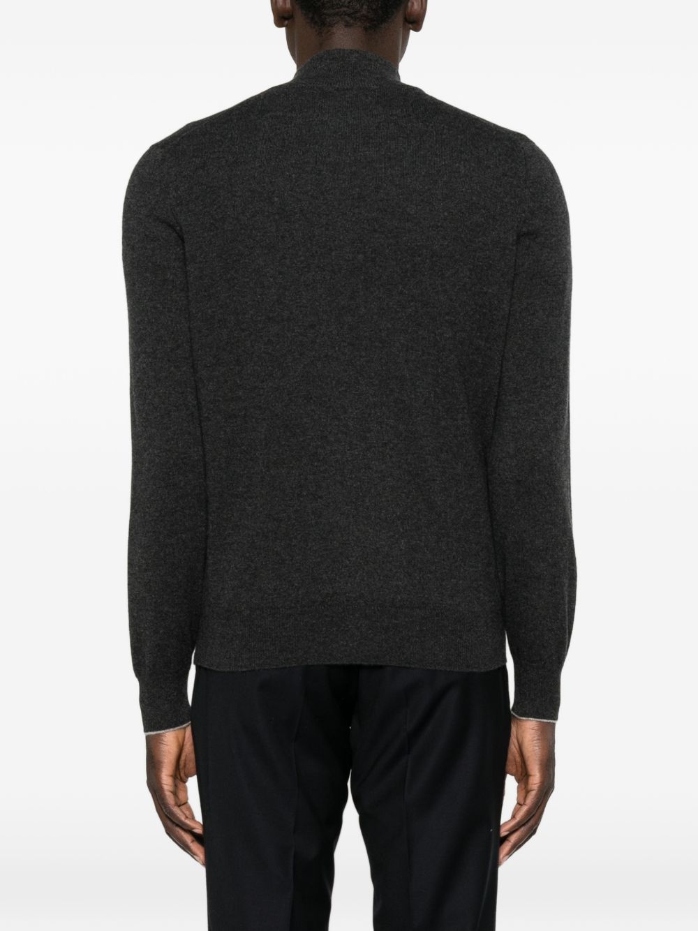 Brunello Cucinelli Men Cashmere Turtle-Neck Sweater