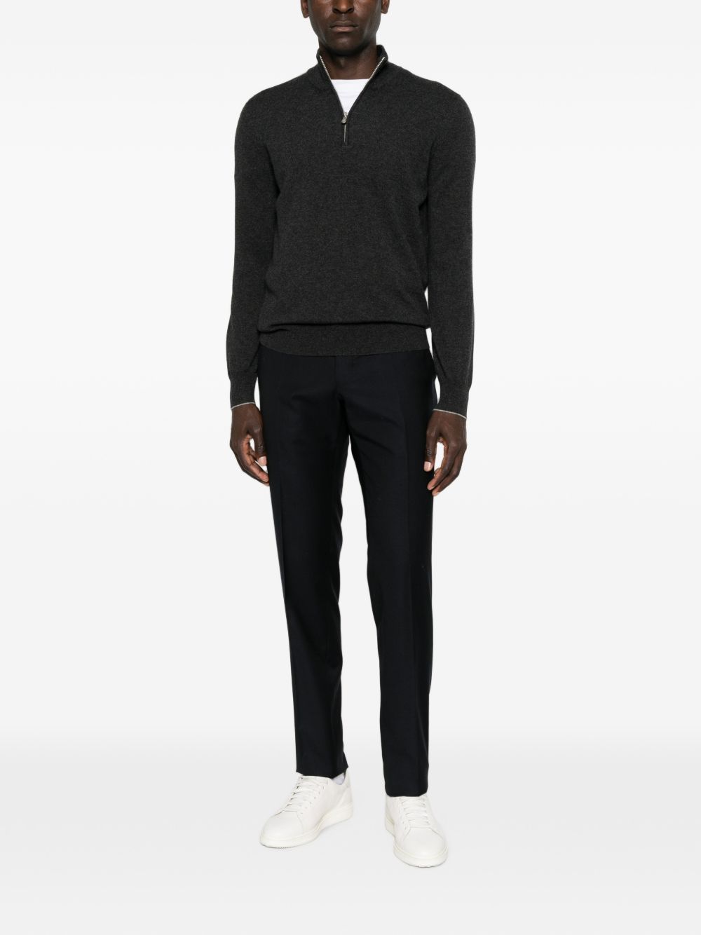 Brunello Cucinelli Men Cashmere Turtle-Neck Sweater