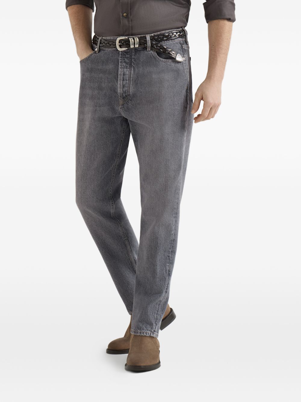 Brunello Cucinelli Men Denim Cotton Jeans BRUNELLO CUCINELLI