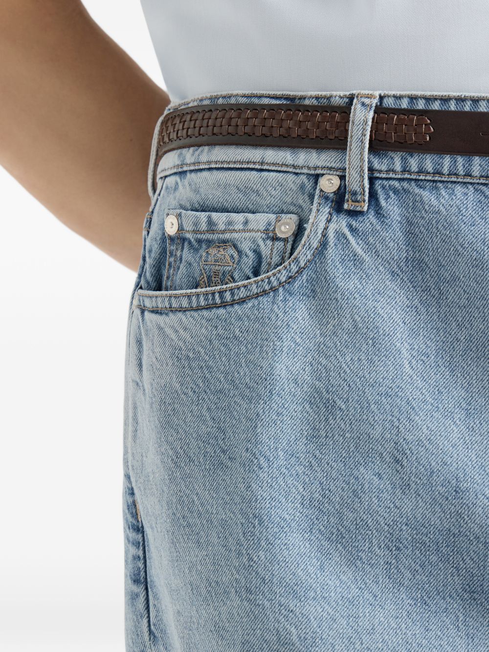 Brunello Cucinelli Men Denim Cotton Jeans BRUNELLO CUCINELLI