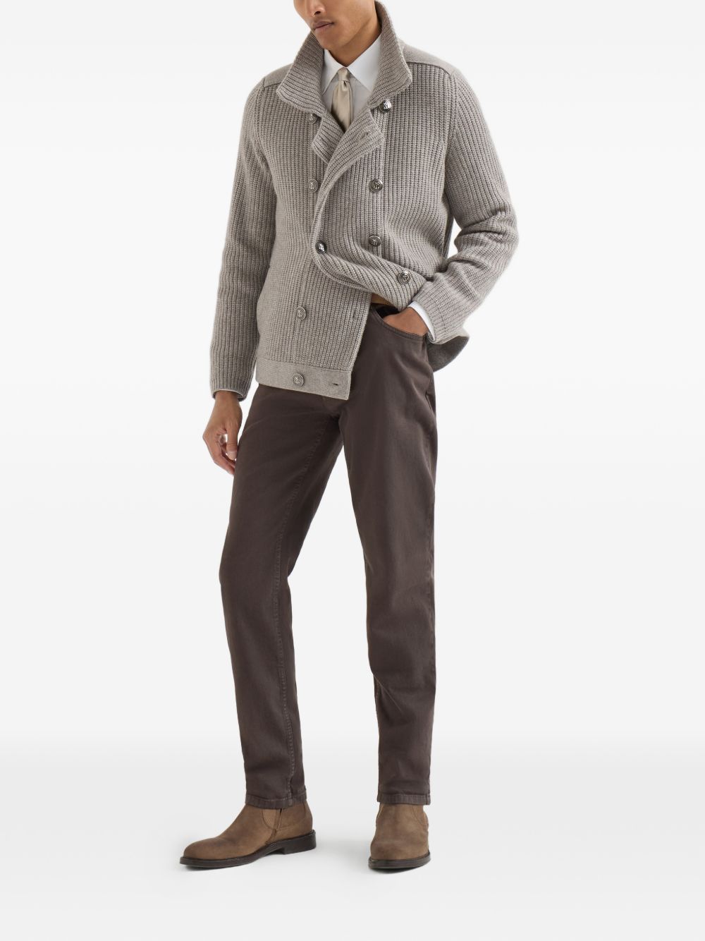 Brunello Cucinelli Men Denim Cotton Jeans BRUNELLO CUCINELLI