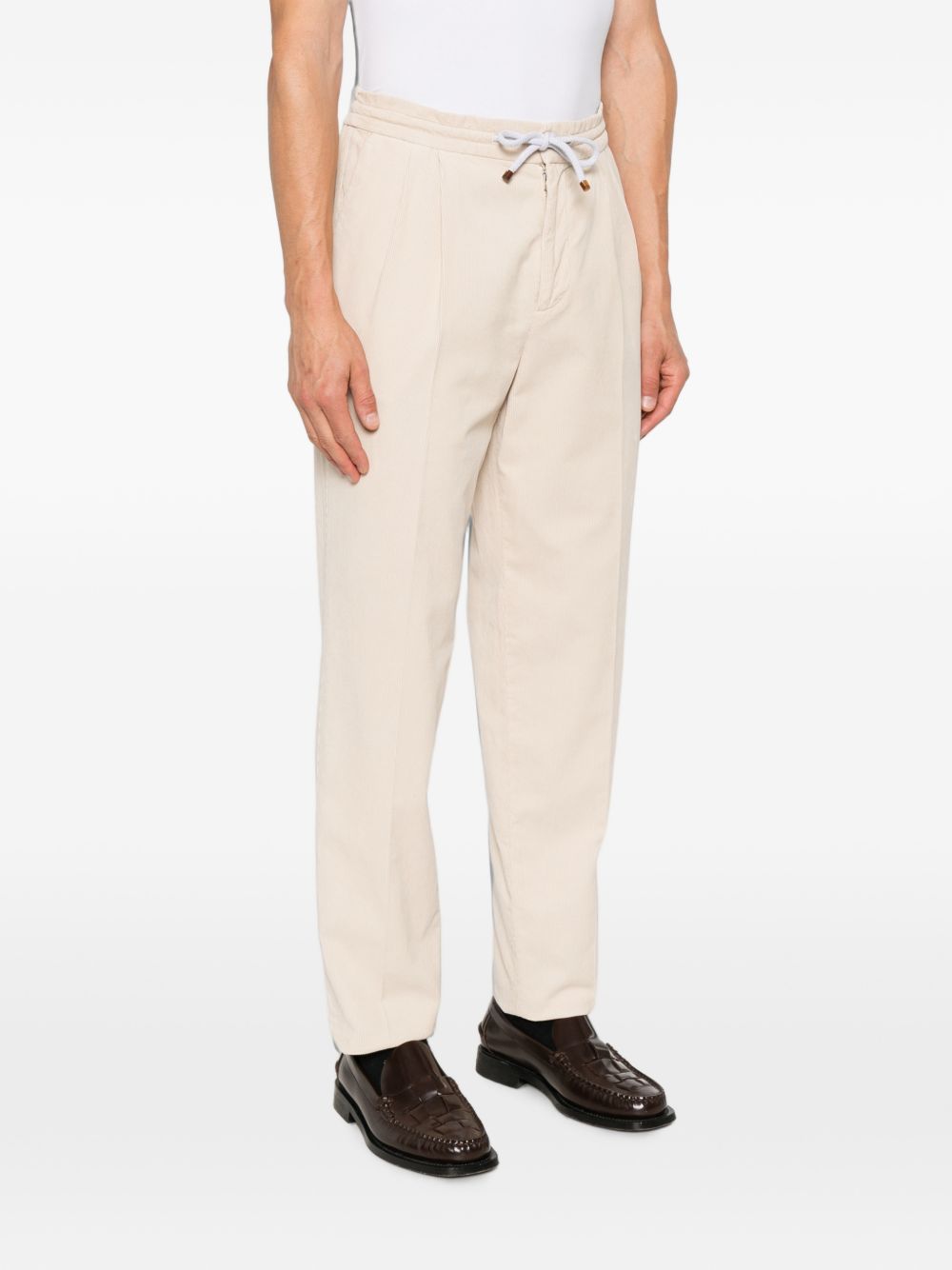 Brunello Cucinelli Men Velvet Trousers BRUNELLO CUCINELLI