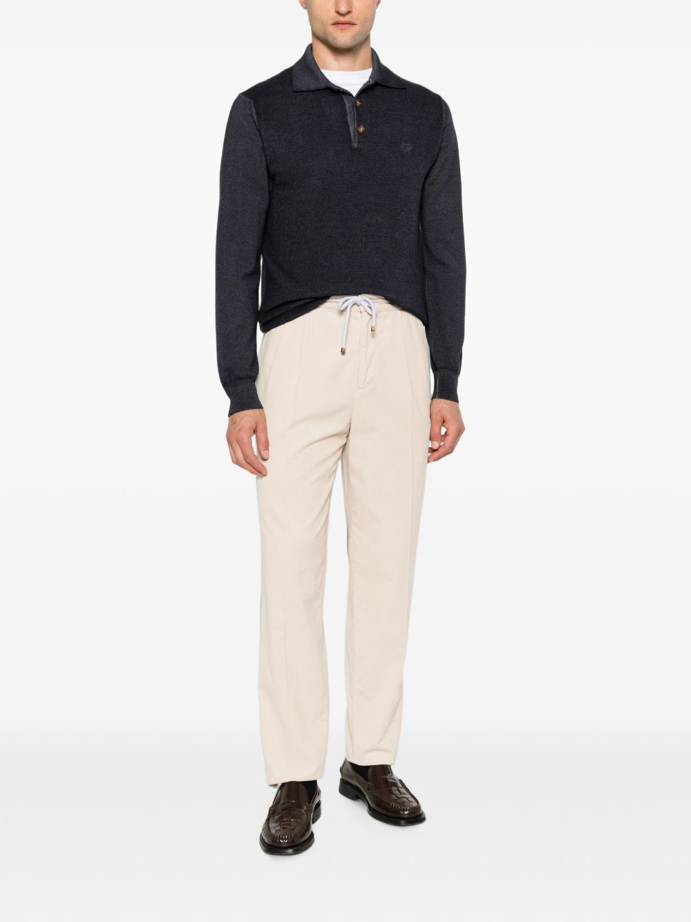 Brunello Cucinelli Men Velvet Trousers BRUNELLO CUCINELLI