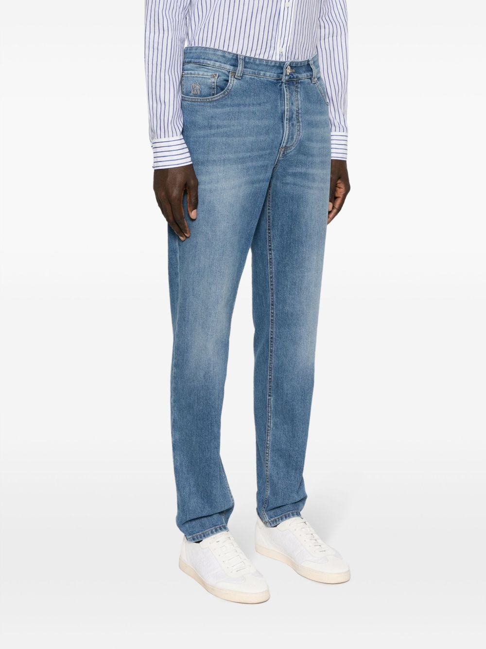 Brunello Cucinelli Men Denim Cotton Jeans BRUNELLO CUCINELLI