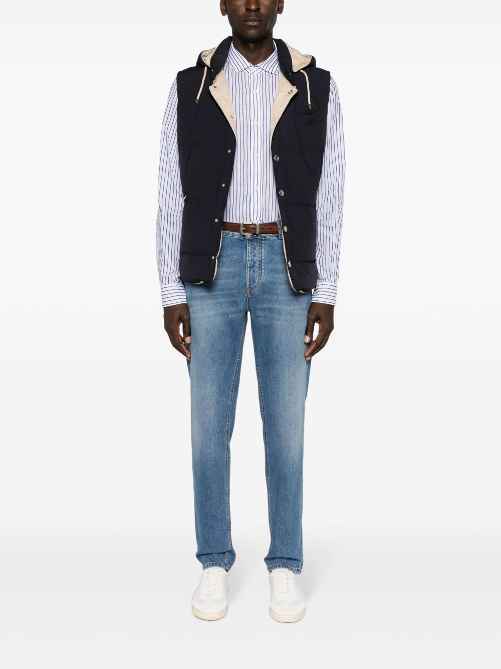 Brunello Cucinelli Men Denim Cotton Jeans BRUNELLO CUCINELLI