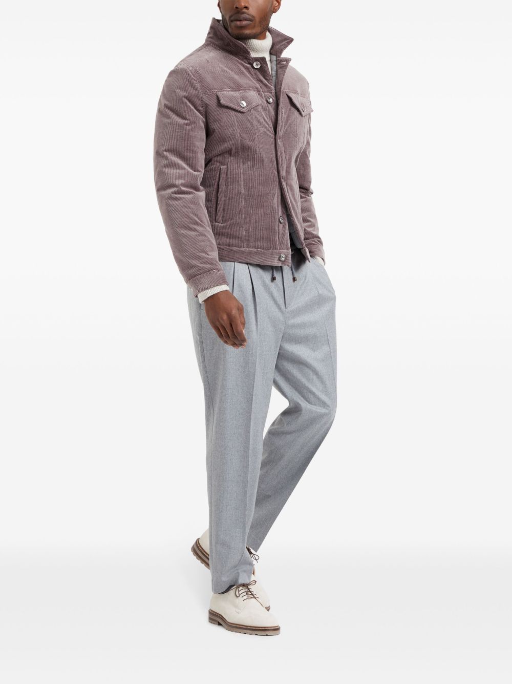 Brunello Cucinelli Men Wool Trousers BRUNELLO CUCINELLI