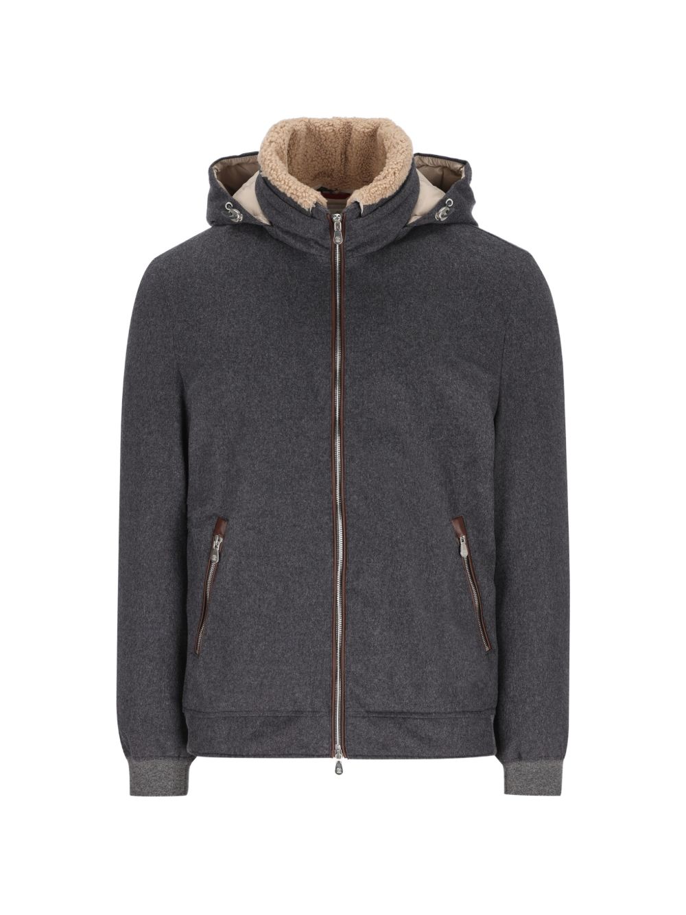 Brunello Cucinelli Men Wool Down Jacket BRUNELLO CUCINELLI
