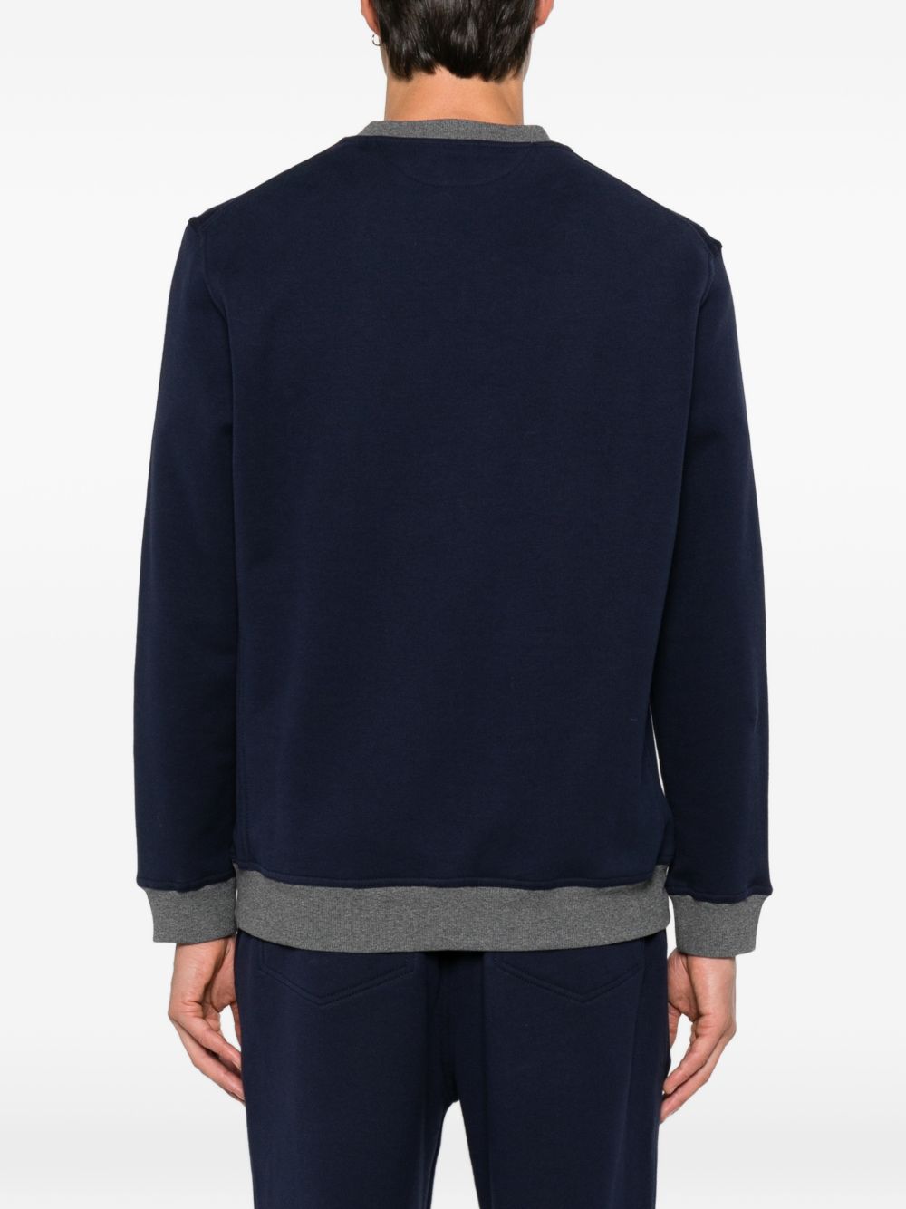 Brunello Cucinelli Men Logo Cotton Sweatshirt BRUNELLO CUCINELLI