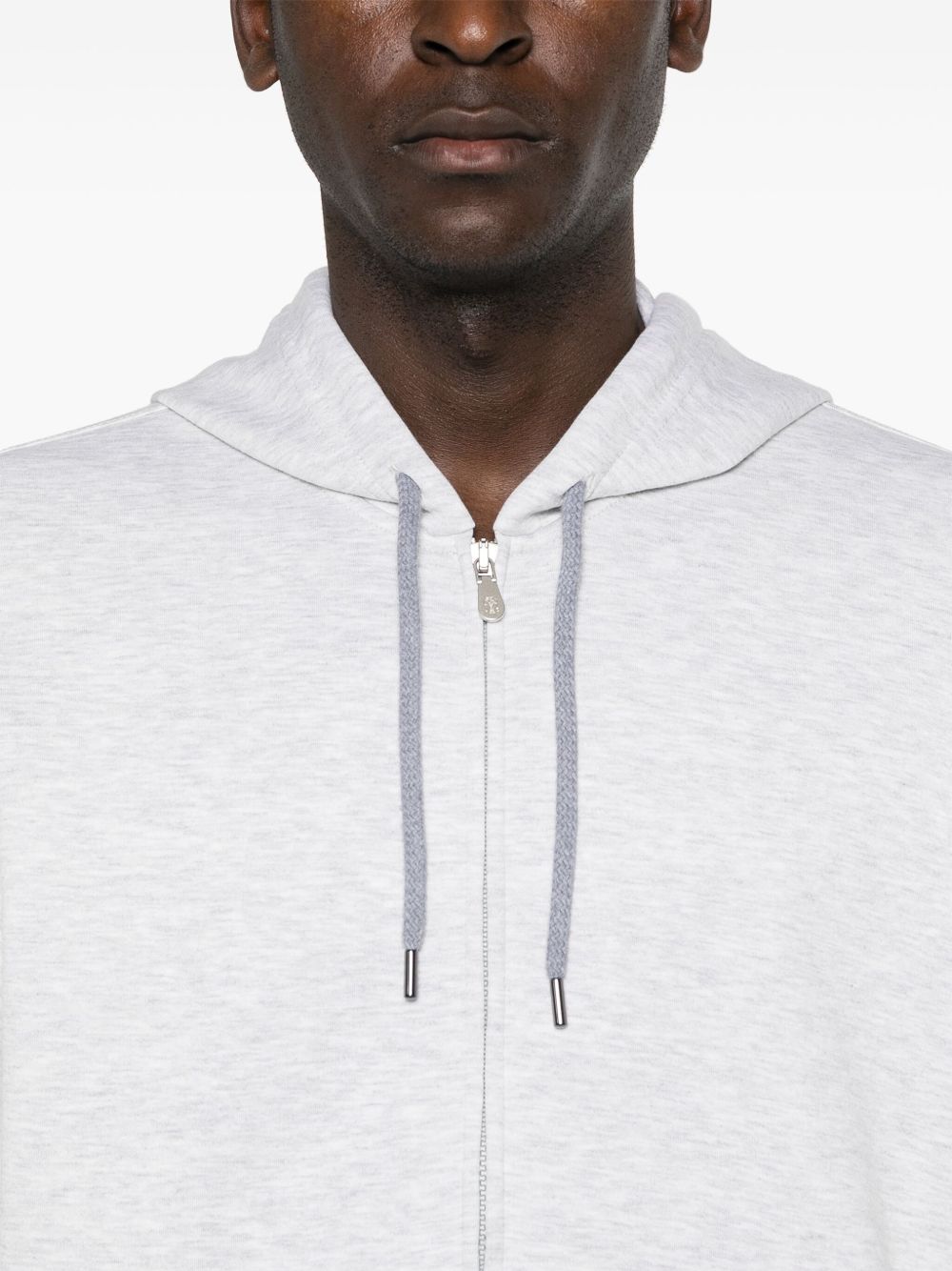 Brunello Cucinelli Men Cotton Blend Hoodie BRUNELLO CUCINELLI