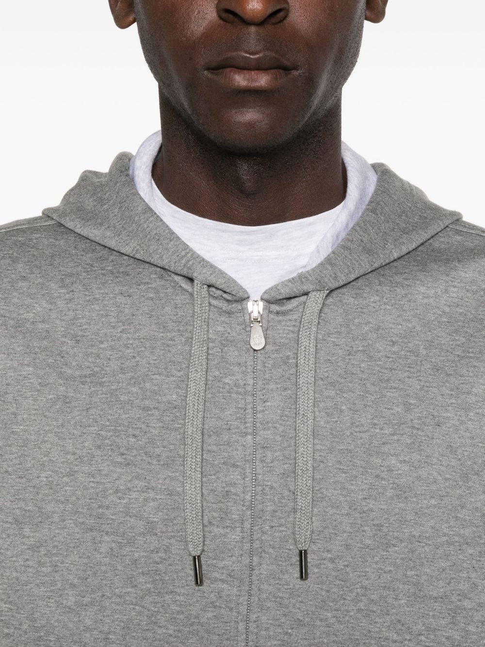 Brunello Cucinelli Men Cotton Blend Hoodie BRUNELLO CUCINELLI
