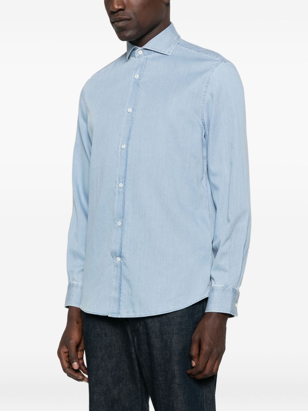 Brunello Cucinelli Men Cotton Shirt BRUNELLO CUCINELLI