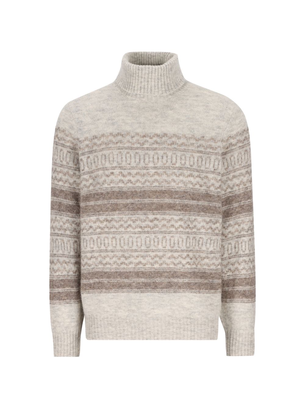 Brunello Cucinelli Men Wool Turtle-Neck Jumper BRUNELLO CUCINELLI