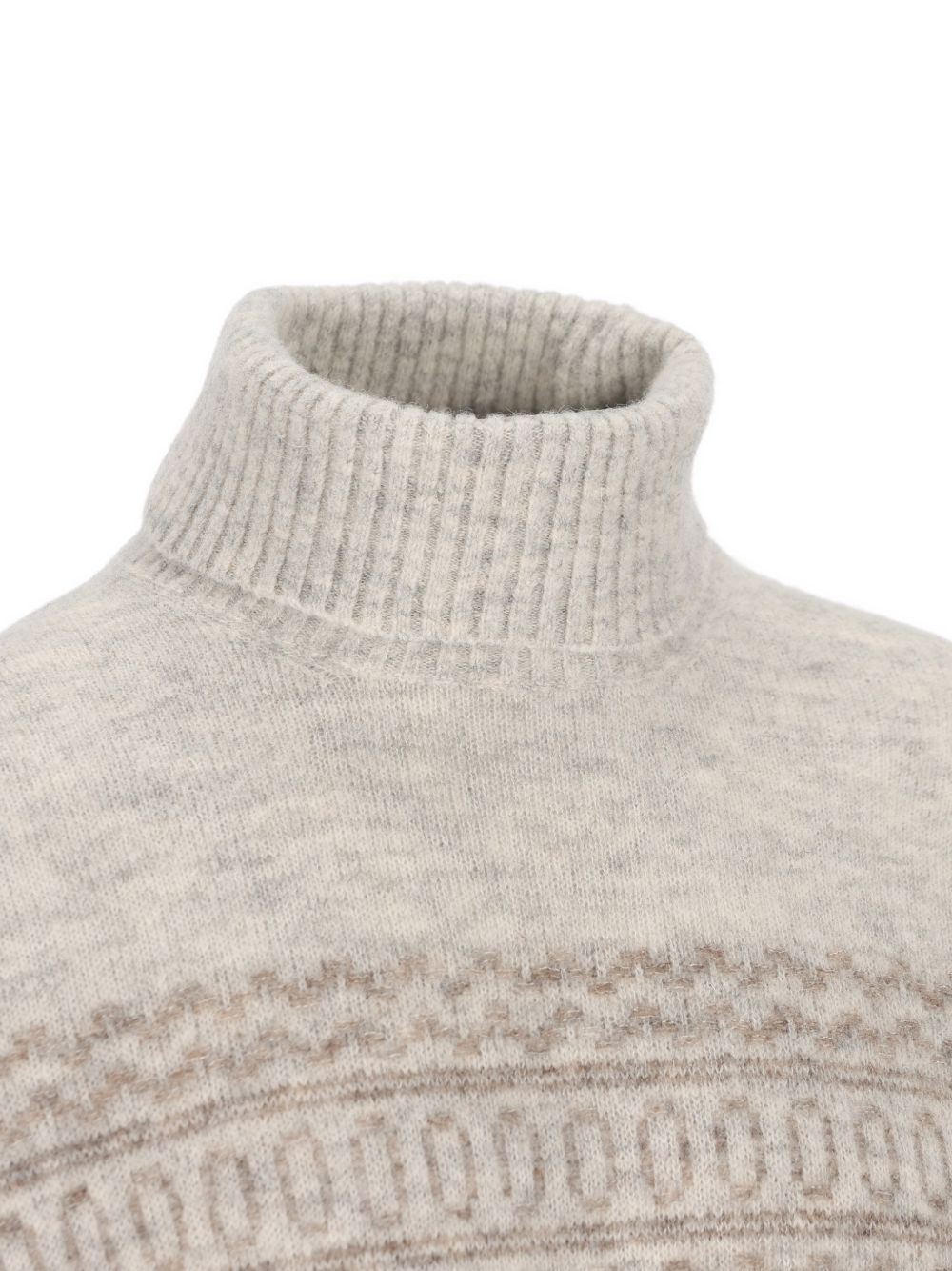 Brunello Cucinelli Men Wool Turtle-Neck Jumper BRUNELLO CUCINELLI