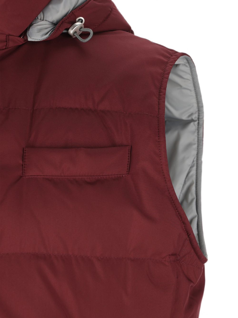 Brunello Cucinelli Men Hooded Down Vest BRUNELLO CUCINELLI