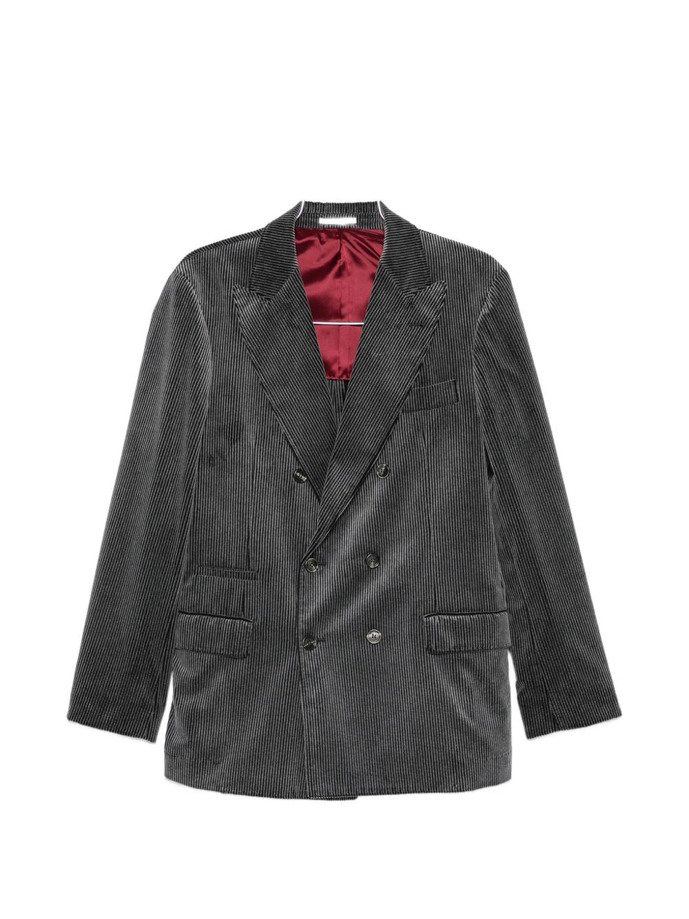 Brunello Cucinelli Men Cotton Double-Breasted Jacket BRUNELLO CUCINELLI