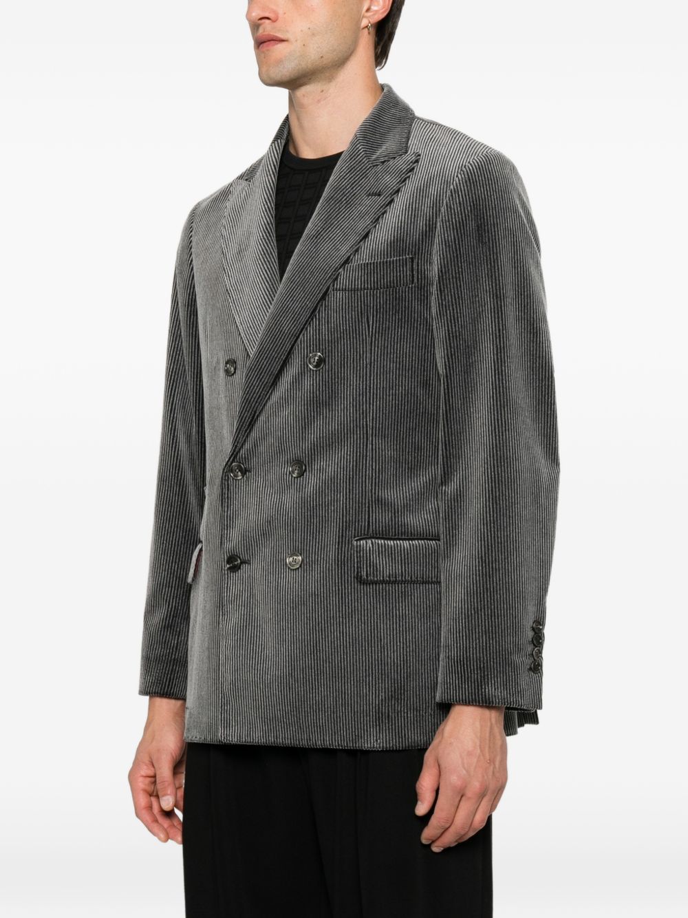 Brunello Cucinelli Men Cotton Double-Breasted Jacket BRUNELLO CUCINELLI