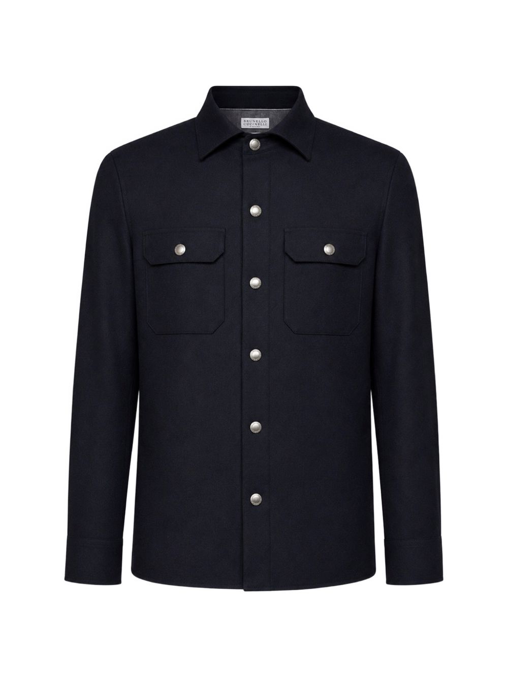 Brunello Cucinelli Men Wool Shirt BRUNELLO CUCINELLI