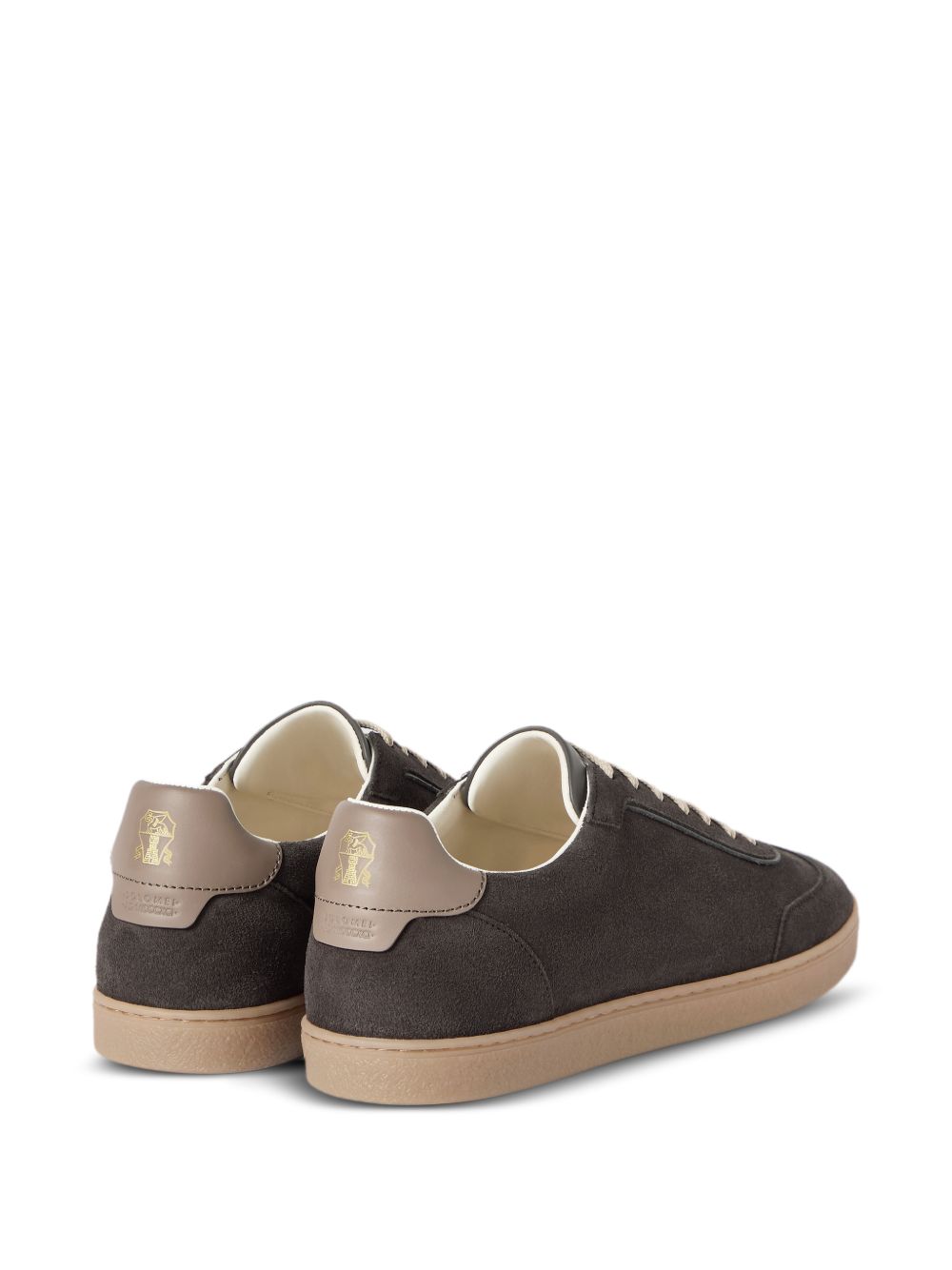 Brunello Cucinelli Men Suede Leather Sneakers BRUNELLO CUCINELLI