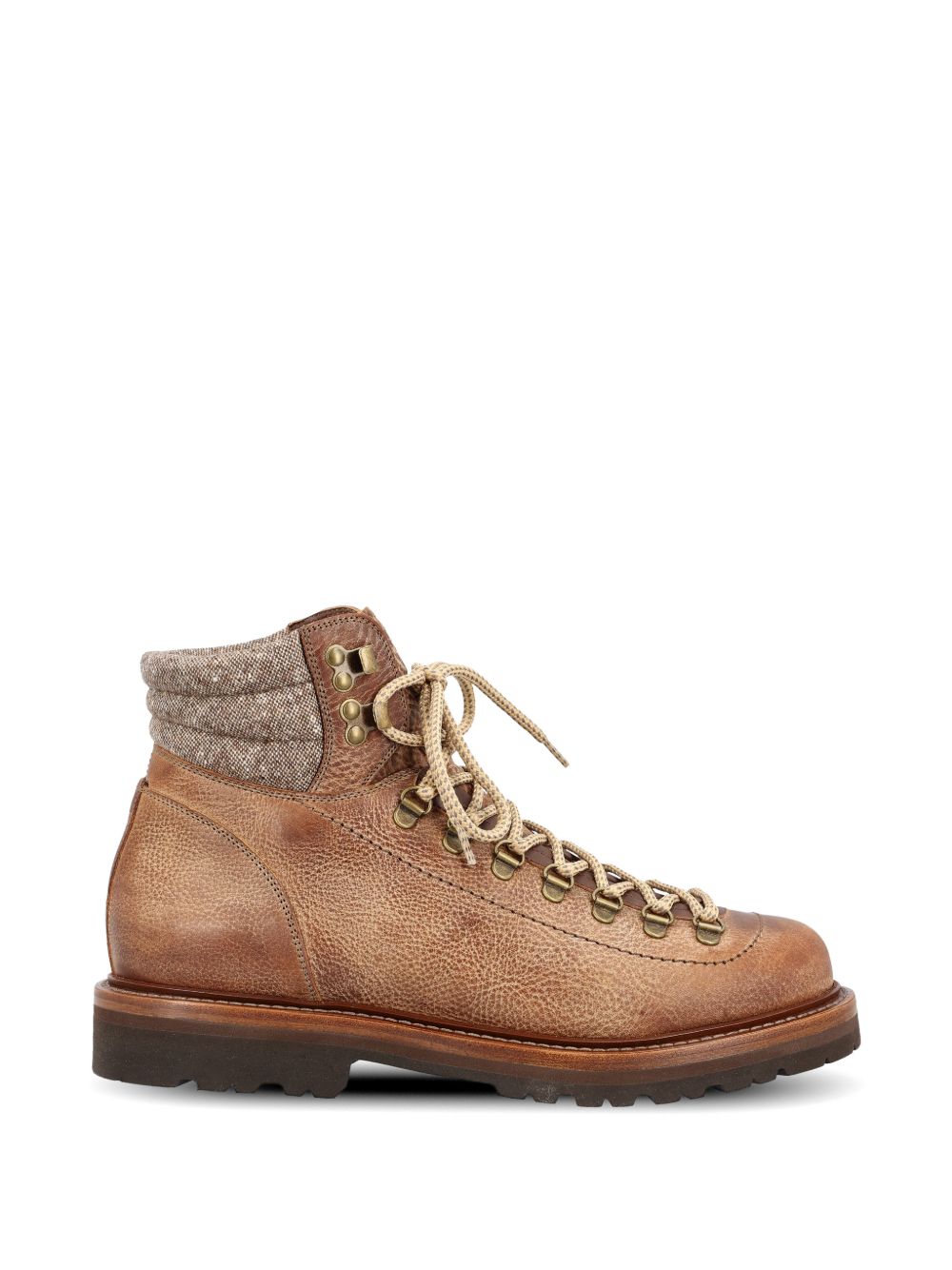 Brunello Cucinelli Men Leather Ankle Boots BRUNELLO CUCINELLI