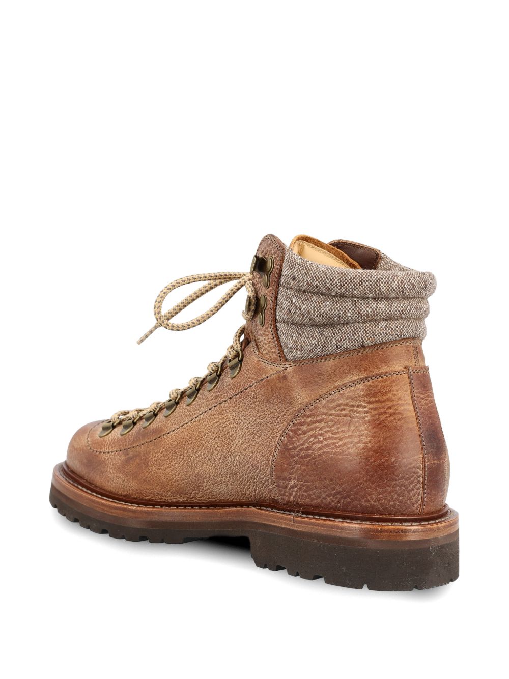 Brunello Cucinelli Men Leather Ankle Boots BRUNELLO CUCINELLI