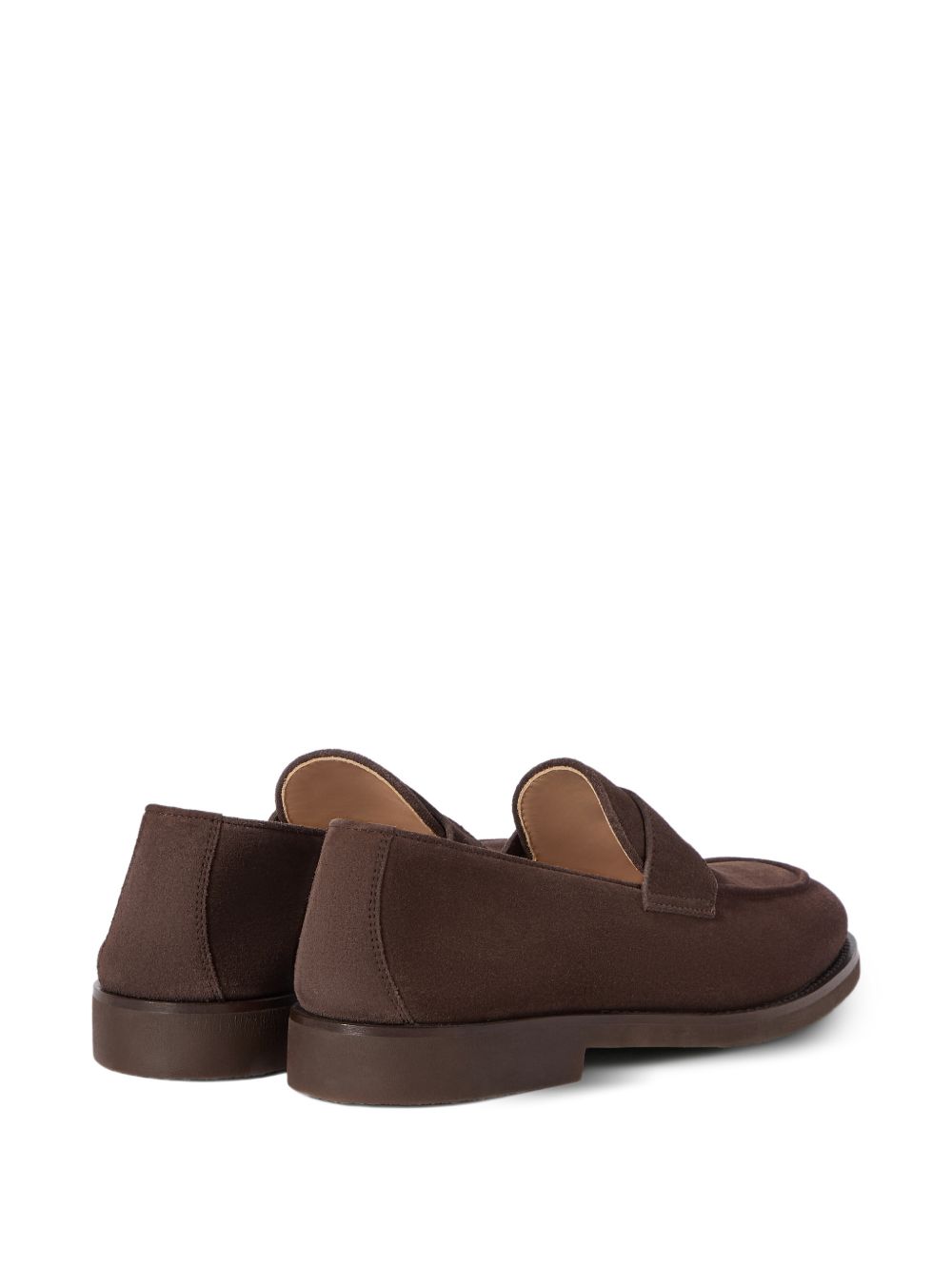Brunello Cucinelli Men Suede Leather Loafers BRUNELLO CUCINELLI