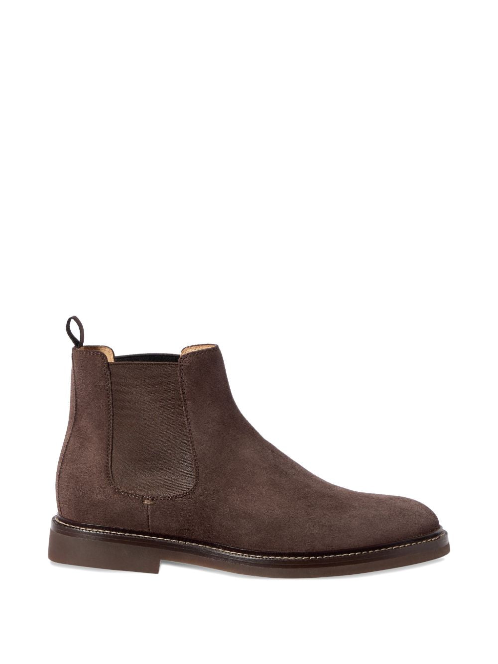Brunello Cucinelli Men Leather Chelsea Boots BRUNELLO CUCINELLI