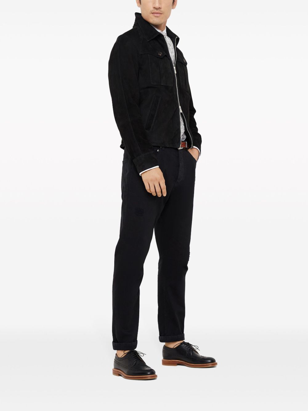 Brunello Cucinelli Men Cotton Shirt BRUNELLO CUCINELLI