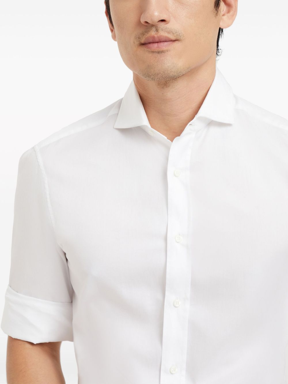 Brunello Cucinelli Men Cotton Shirt BRUNELLO CUCINELLI