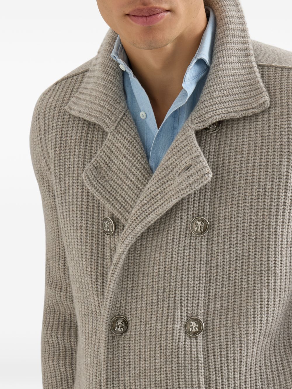 Brunello Cucinelli Men Cashmere Cardigan BRUNELLO CUCINELLI
