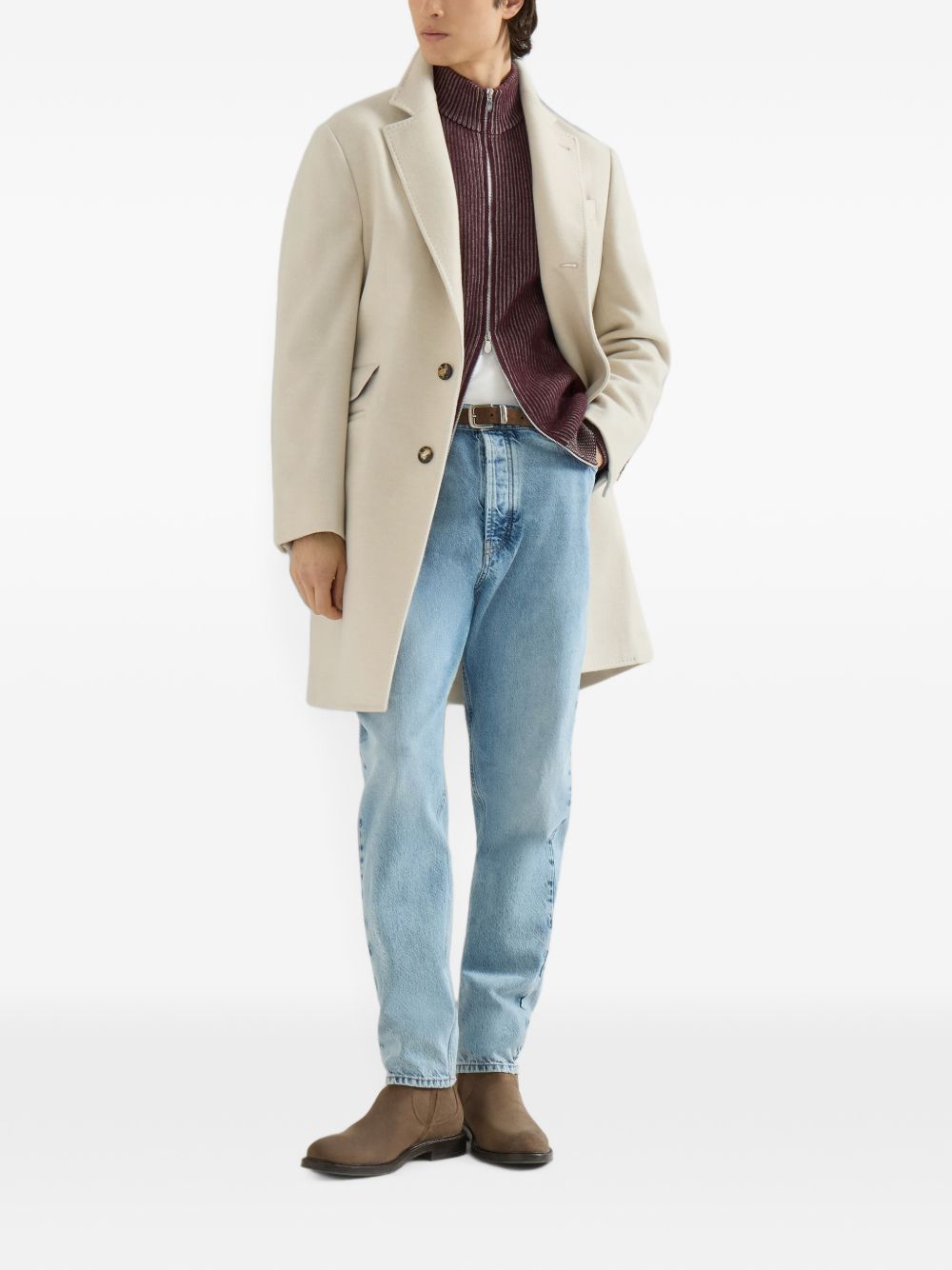 Brunello Cucinelli Men Cashemre Cardigan BRUNELLO CUCINELLI