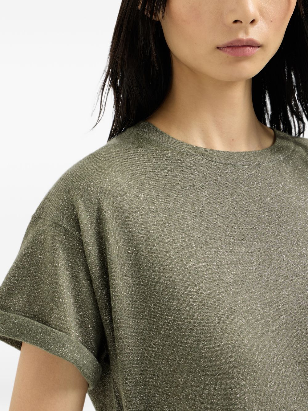 Brunello Cucinelli Women Cashmere Blend T-Shirt BRUNELLO CUCINELLI