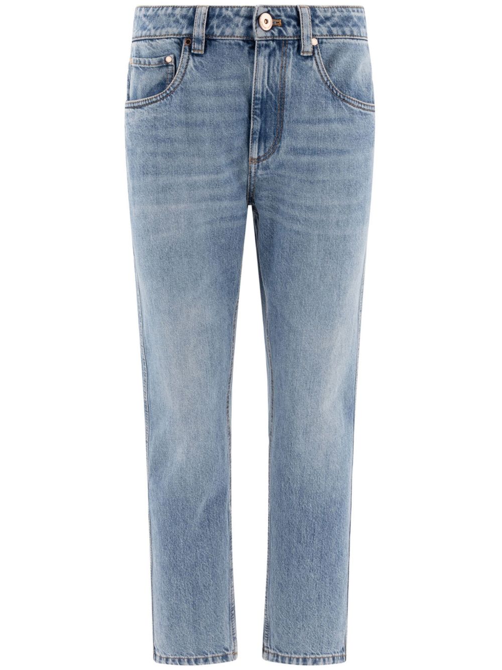 Brunello Cucinelli Women Denim Cotton Jeans BRUNELLO CUCINELLI