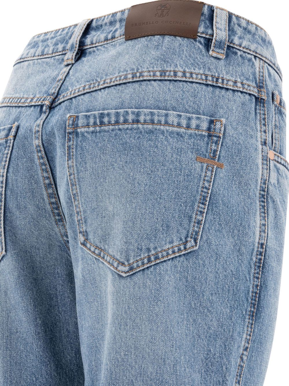 Brunello Cucinelli Women Denim Cotton Jeans BRUNELLO CUCINELLI
