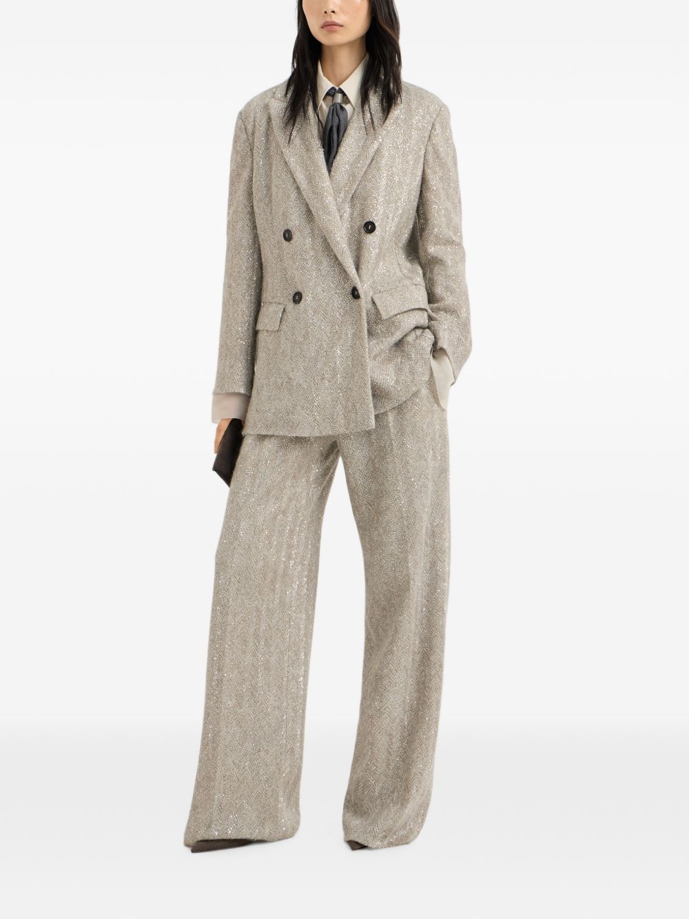 Brunello Cucinelli Women Wide-Leg Trousers BRUNELLO CUCINELLI