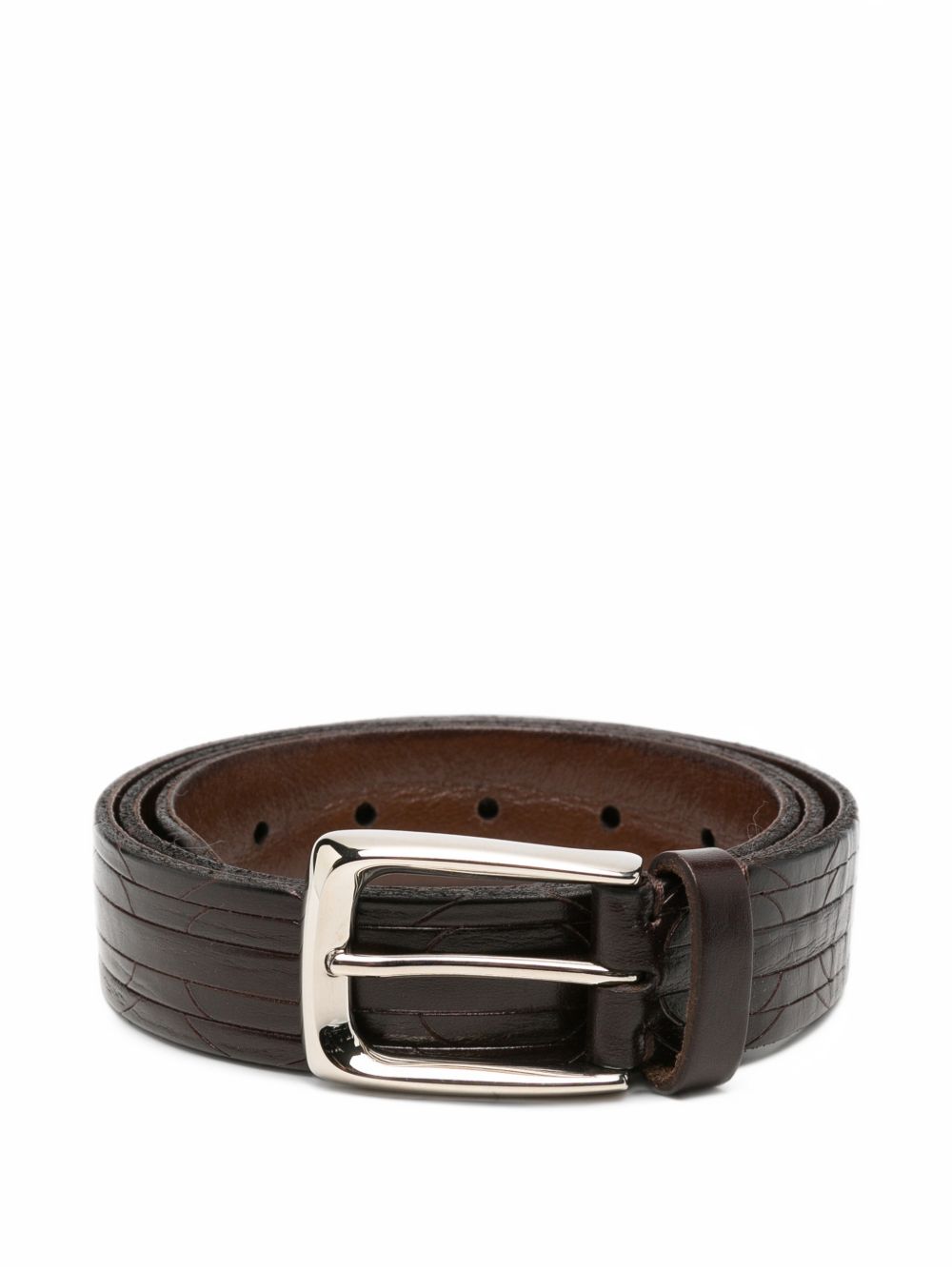 Brunello Cucinelli Men Leather Belt BRUNELLO CUCINELLI