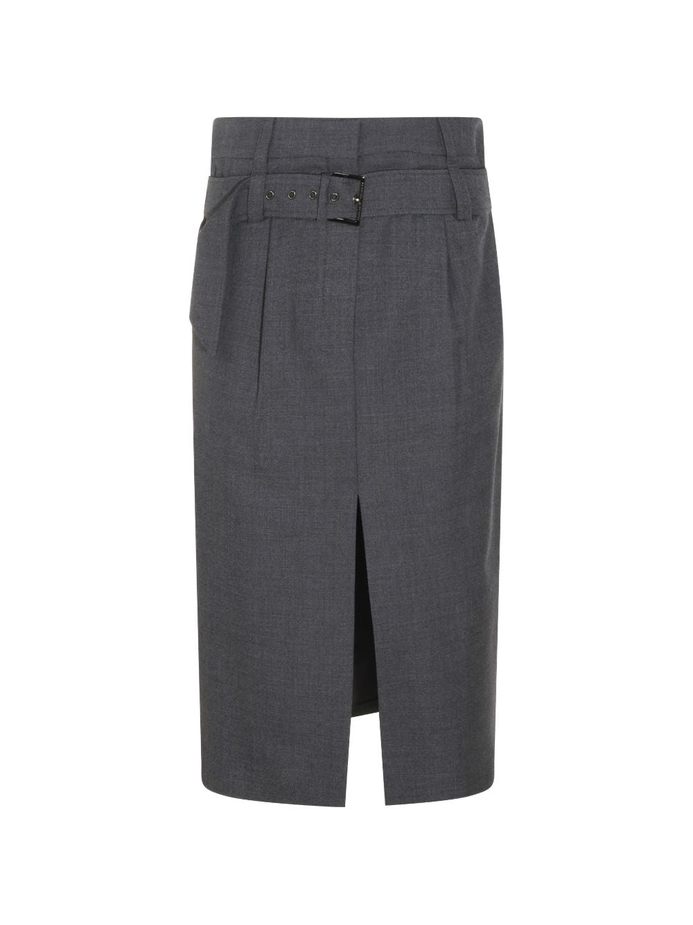 Brunello Cucinelli Women Wool Long Skirt BRUNELLO CUCINELLI