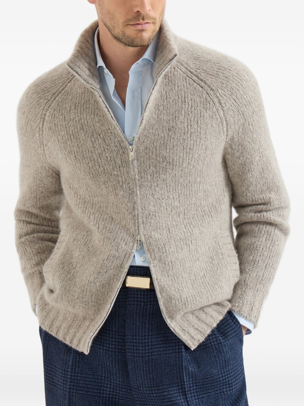 Brunello Cucinelli Men Cashmere Cardigan BRUNELLO CUCINELLI