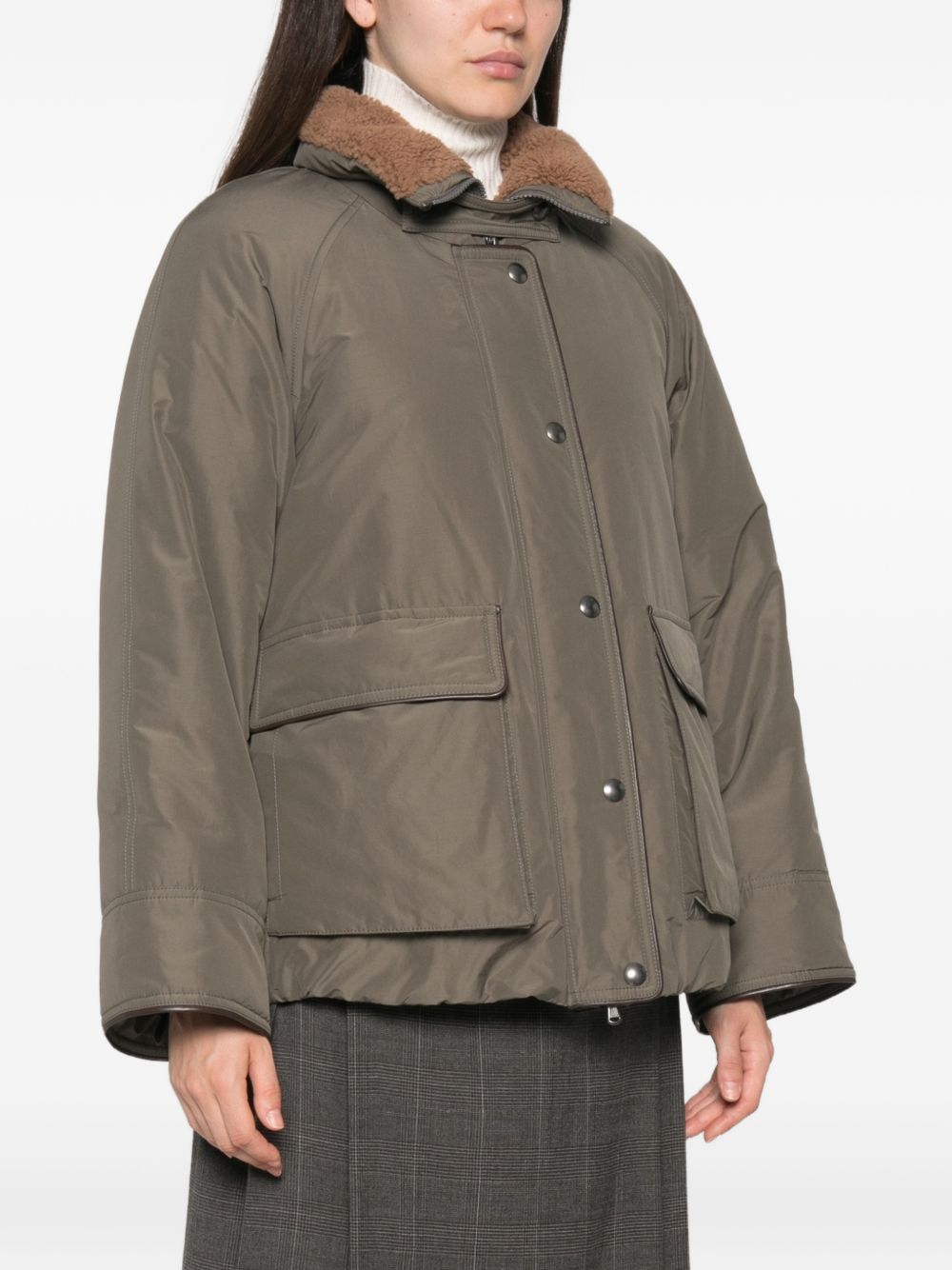 Brunello Cucinelli Women Nylon Short Down Jacket BRUNELLO CUCINELLI
