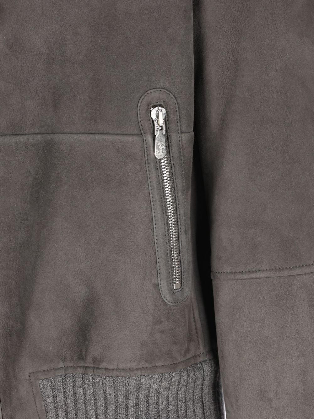 Brunello Cucinelli Men Shearling Leather Jacket BRUNELLO CUCINELLI