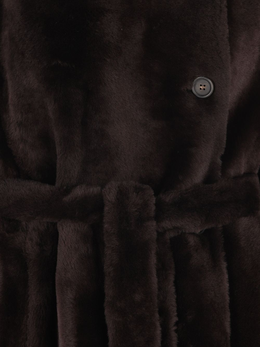 Brunello Cucinelli Women Belted Shearling Coat BRUNELLO CUCINELLI