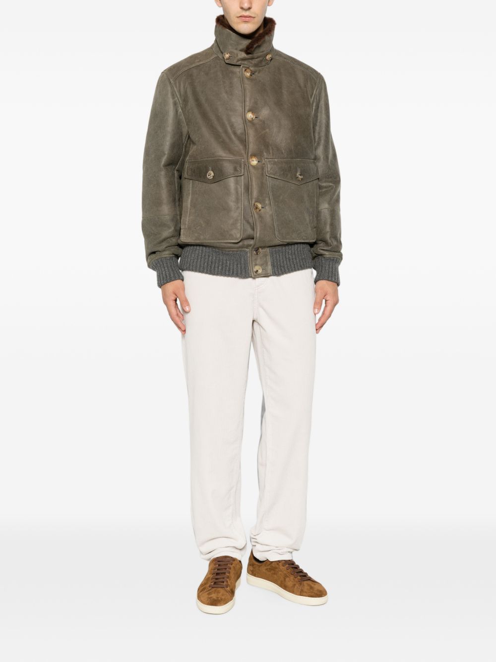 Brunello Cucinelli Men Leather & Furs