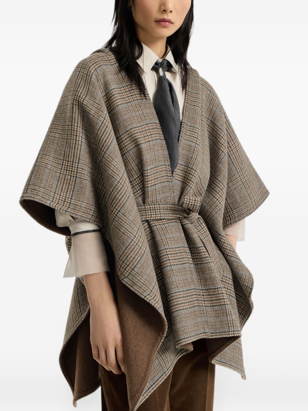 Brunello Cucinelli Women Cashmere Poncho BRUNELLO CUCINELLI