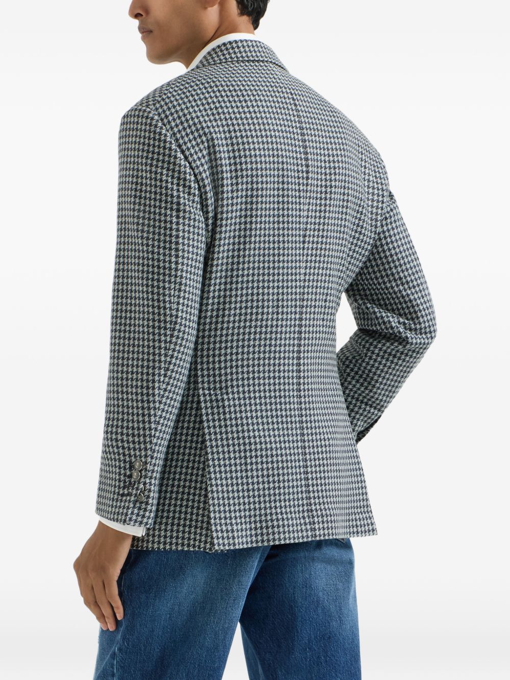 Brunello Cucinelli Men Cashmere Single-Breasted Jacket BRUNELLO CUCINELLI